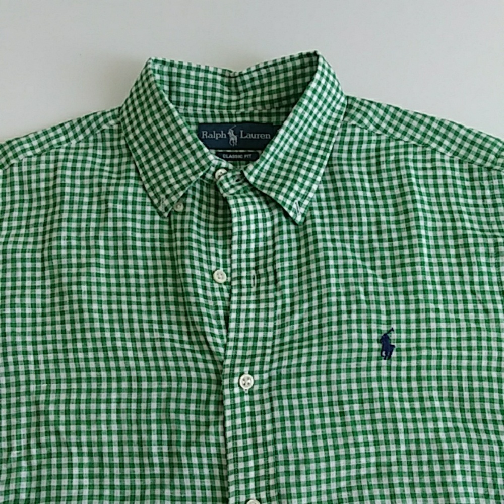 Ralph Lauren men's linen shirt M